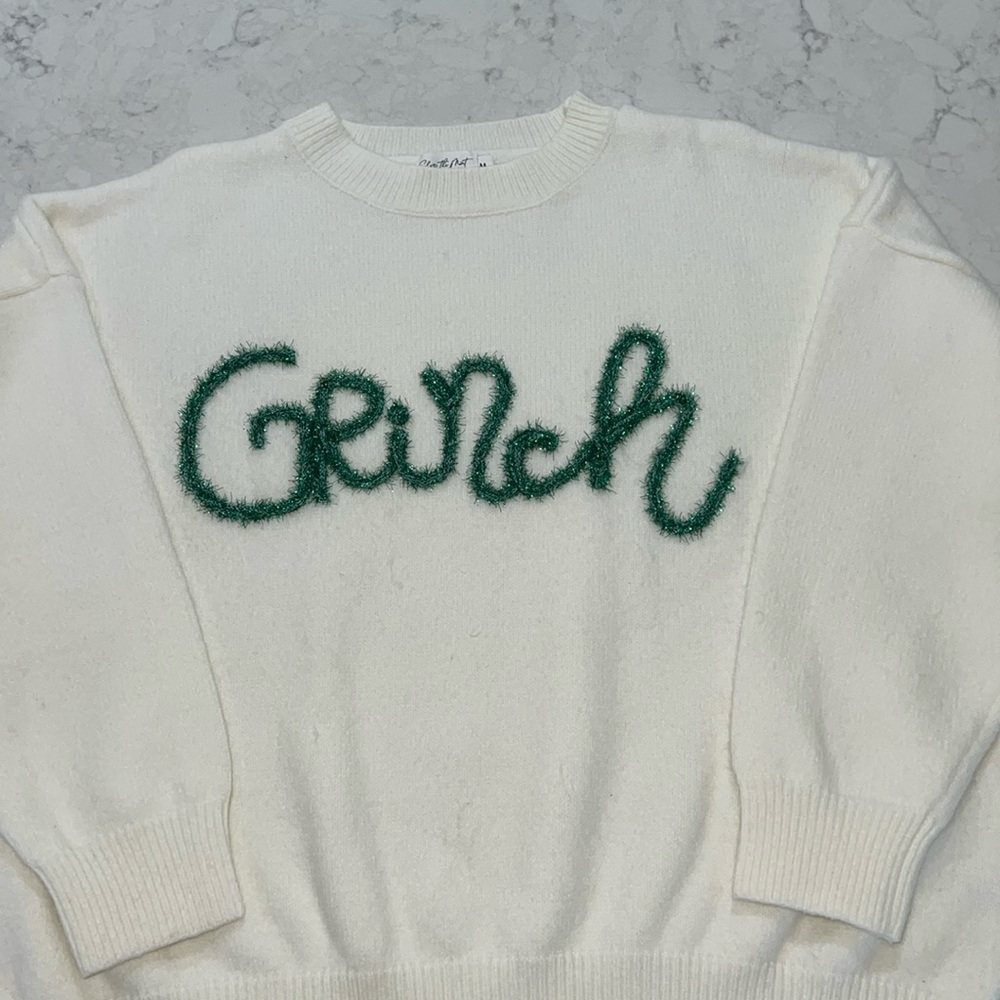 Shop The Mint Grinch Sweater‎